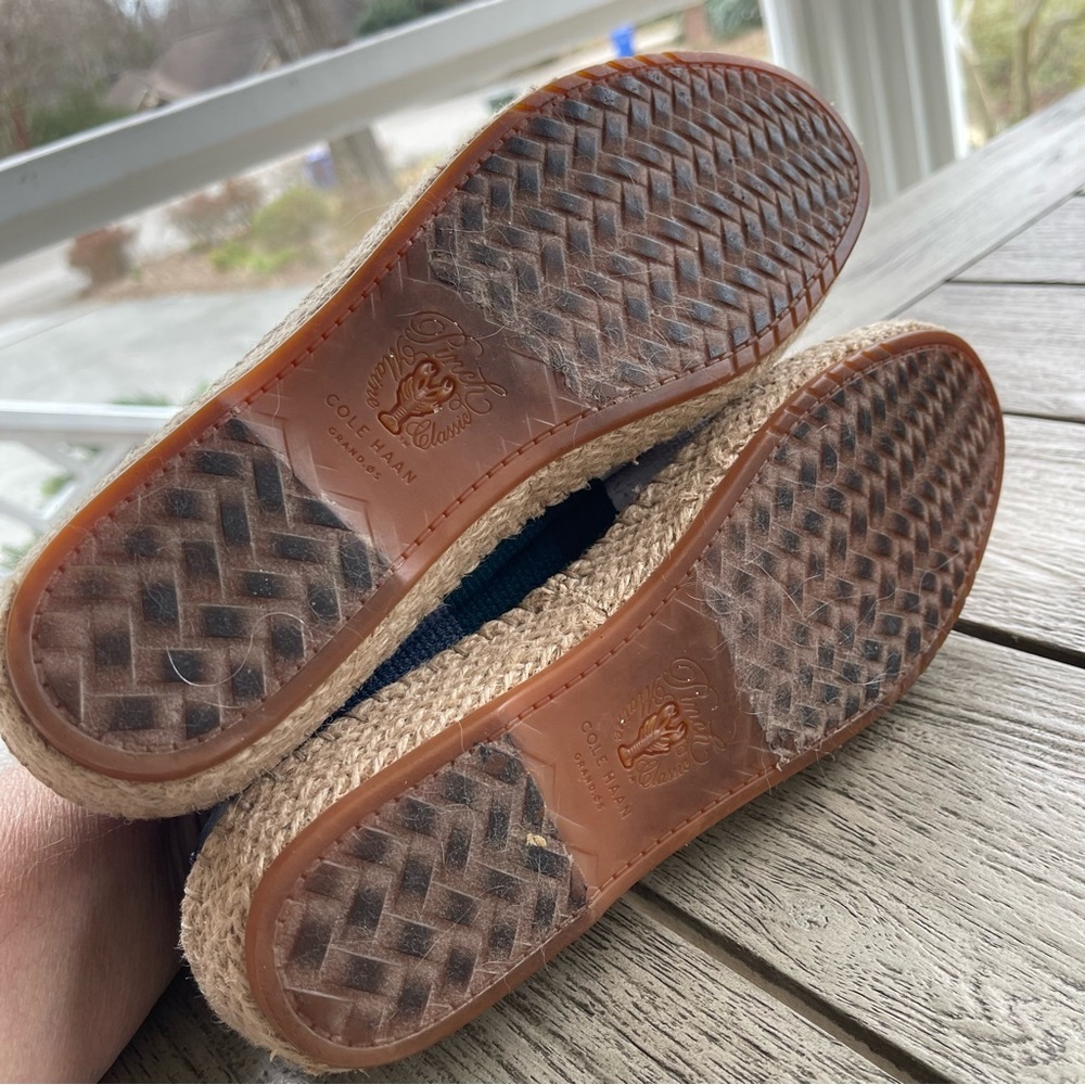 Cole Haan Cloudfeel Multicolored Stretch Knit Espadrilles Womens Size 8 - Picture 9 of 9